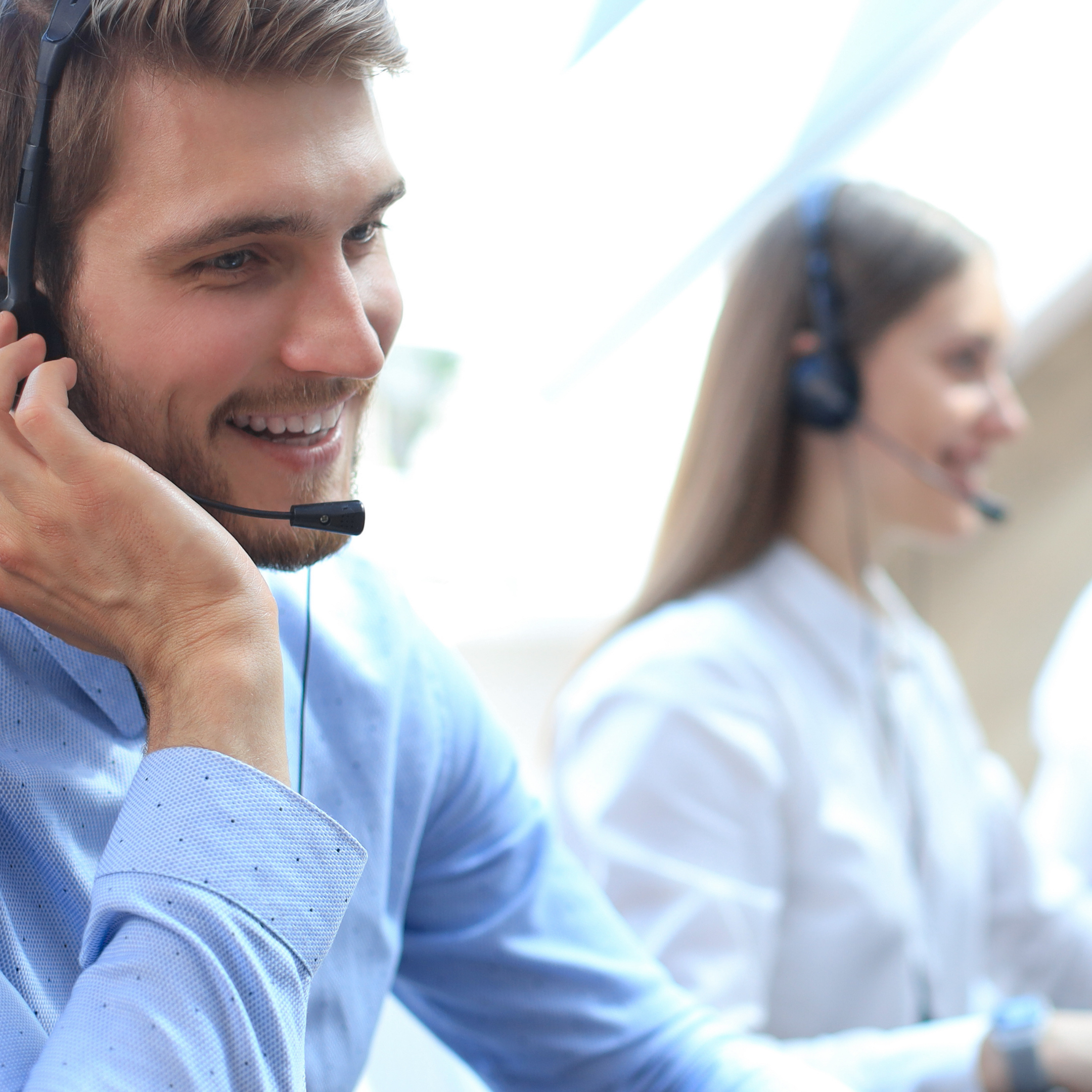 call centre agent